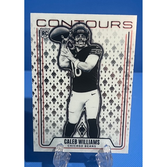 Panini Other - 2024 Panini Phoenix Caleb Williams Contours Rookie RC CON-CWS Chicago Bears QB